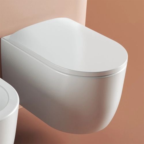 картинка Artceram MONET Унитаз подвесной Rimless 36х52 см, цвет белый матовый от магазина Сантехстрой