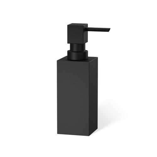 картинка DECOR WALTHER Cube DW 395 Дозатор для мыла, настольный, цвет: черный матовый от магазина Сантехстрой