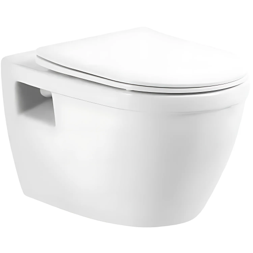картинка Унитаз BelBagno Loto BB070CHR/SC подвесной с сиденьем Микролифт от магазина Сантехстрой