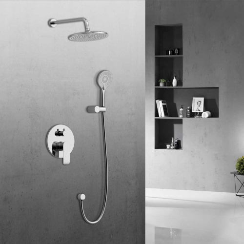 картинка Душевой комплект Esse VSFW-1E1CH, встраиваемый, 2 режима, ограничитель давления Hi Box, хром от магазина Сантехстрой