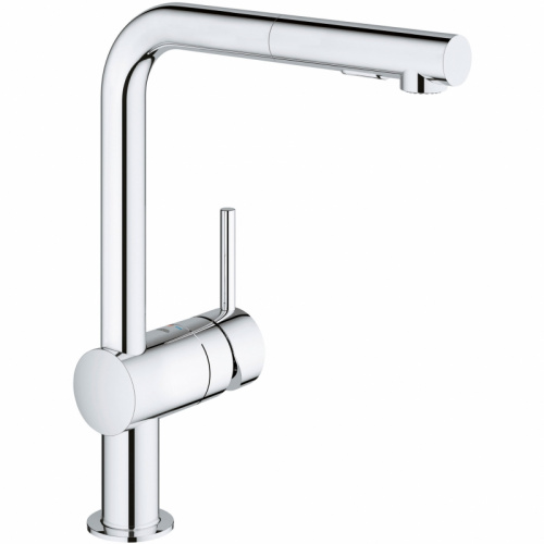 картинка смеситель для кухни grohe 30274000 хром