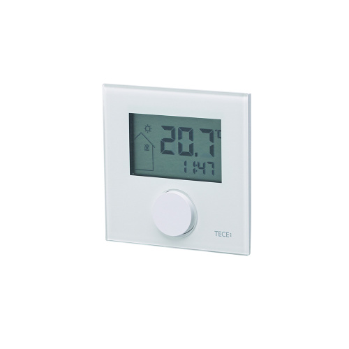 картинка Дизайнерский комнатный термостат TECEfloor RT-D, с ЖК-дисплеем RT-D Design 24 Control, 77410045 от магазина Сантехстрой