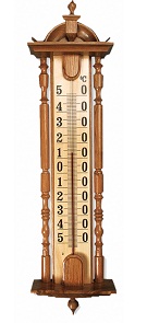 картинка Сувенир "Термометр фасадный" ТФ-2 "Усадьба" ТУ У 33.2-14307481.027-2002 Стеклоприбор от магазина Сантехстрой