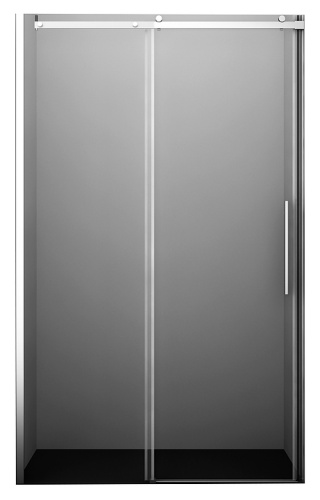 картинка Дверь душевая Wasserkraft Dinkel 58R30/Alme 15R30 130х200 см, в нишу, раздвижная, серебристый профиль от магазина Сантехстрой