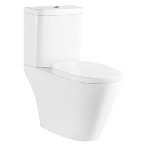 картинка Унитаз напольный Azario Parma 705х400х810 с бачком и сидением микролифт (AZ-2002) от магазина Сантехстрой
