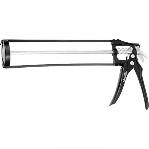 картинка Пистолет для герметика, 310 мл, "скелетный", усиленный с фиксатором, шестигранный шток 7 мм Sparta от магазина Сантехстрой