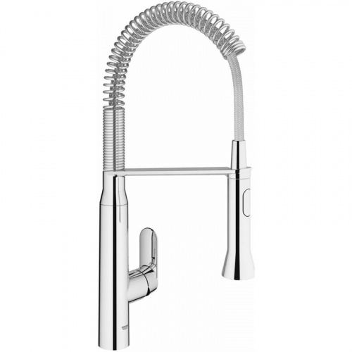 картинка смеситель для кухни grohe 31379000 хром