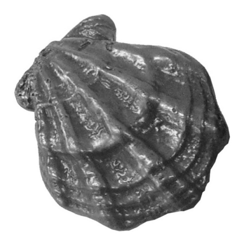 картинка Камень чугунный для бани "Ракушка малая" (97х79х42мм) КЧР-3 (8 шт) от магазина Сантехстрой