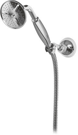 картинка Ручной душ со шлангом 150 см хром, ручка металл Cezares CZR-KD-01-M от магазина Сантехстрой