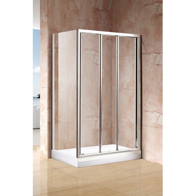 картинка Боковая стенка Cezares FAMILY-100-FIX3-C-Cr-M стекло прозрачное от магазина Сантехстрой