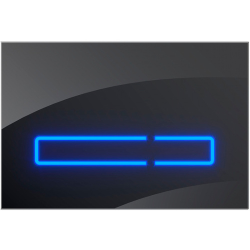 картинка I0450A38 Touchless Pro, клавиша для инсталляции сенсорная бесконтактная, стекло, черный от магазина Сантехстрой