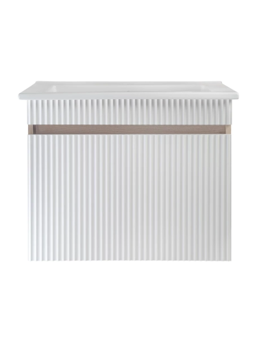 картинка Тумба под раковину Runo крафтовый дуб (под умывальник Оскар 75) Модена 75 (00-00001427) от магазина Сантехстрой