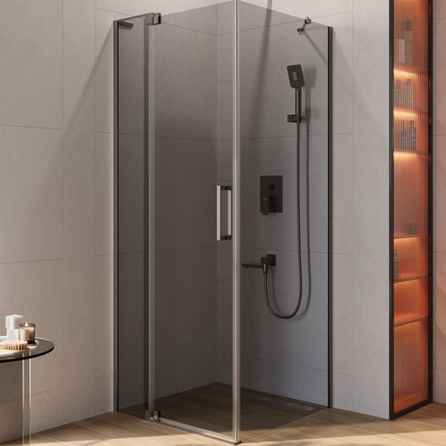 картинка Душевой уголок CEZARES SLIDER-AH-1-80-70/80-GRIGIO-GM от магазина Сантехстрой