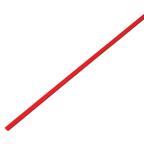 картинка Трубка термоусаживаемая ТУТ 2,0/1,0мм,  красная,  упаковка 50 шт.  по 1м,  PROconnect от магазина Сантехстрой