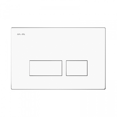 картинка I047001 Pro S, клавиша для инсталляции пневматическая, пластик, белый от магазина Сантехстрой