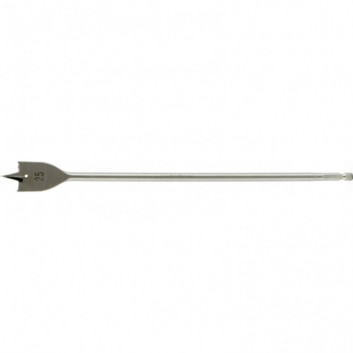 картинка Сверло по дереву перовое удлиненное, 25 х 300 мм, шестигранный хвостовик Matrix от магазина Сантехстрой