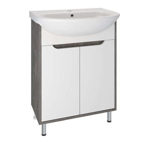 картинка Тумба под раковину Runo железный камень (под умывальник Уют 60) Эко 60 (00-00001338) от магазина Сантехстрой