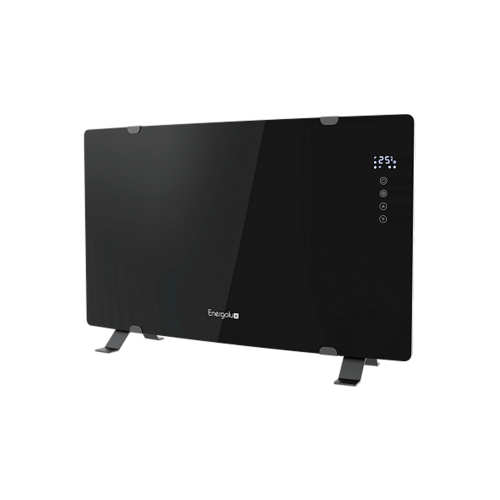 картинка Электрический конвектор Energolux ECH-1500E-J1-BG, черное стекло от магазина Сантехстрой