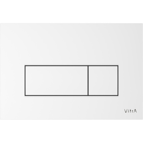 картинка Смывная клавиша VitrA Root Square белый 740-2300 от магазина Сантехстрой
