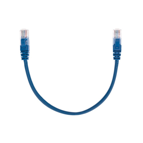 картинка Патч-корд U/UTP,  CAT 5e,  RJ45-RJ45, 26AWG, LSZH,  синий,  0,3м REXANT от магазина Сантехстрой