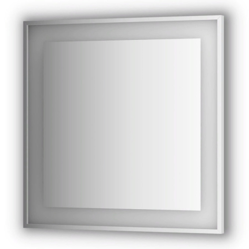 картинка Зеркало Evoform Ledside 90х90 Сталь от магазина Сантехстрой