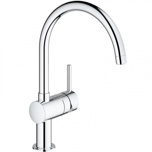 картинка смеситель для кухни grohe 32917000 хром