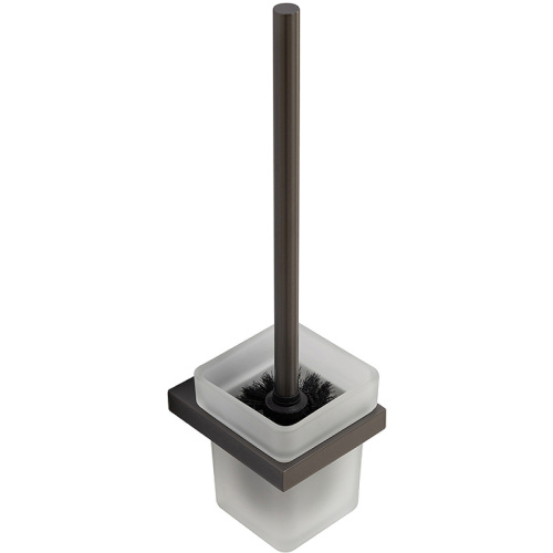 картинка Ершик для унитаза Cezares Slider SLIDER-TBS-V-GM Оружейная сталь от магазина Сантехстрой