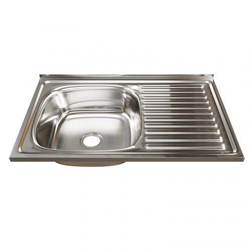 картинка Мойка из нержавеющей стали MIXLINE ML 50x80 (528174) от магазина Сантехстрой