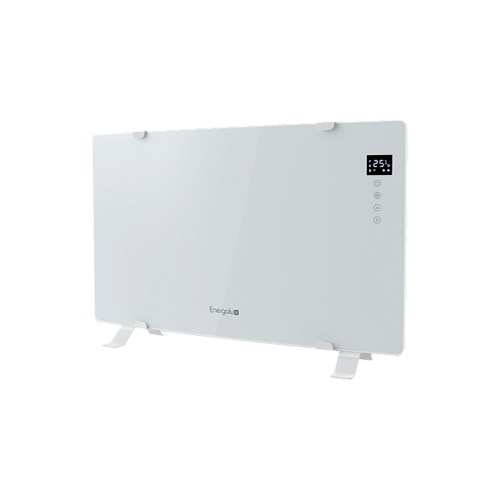 картинка Электрический конвектор Energolux ECH-1000E-J1-WG белое стекло от магазина Сантехстрой
