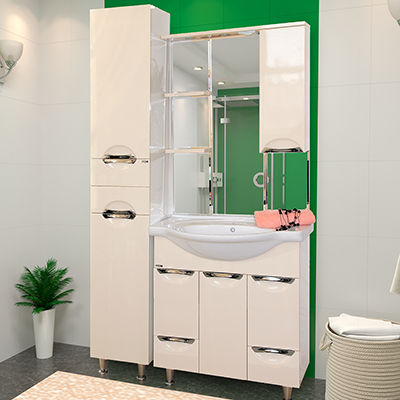 картинка Тумба под раковину Misty п-жас01095-031к2я от магазина Сантехстрой