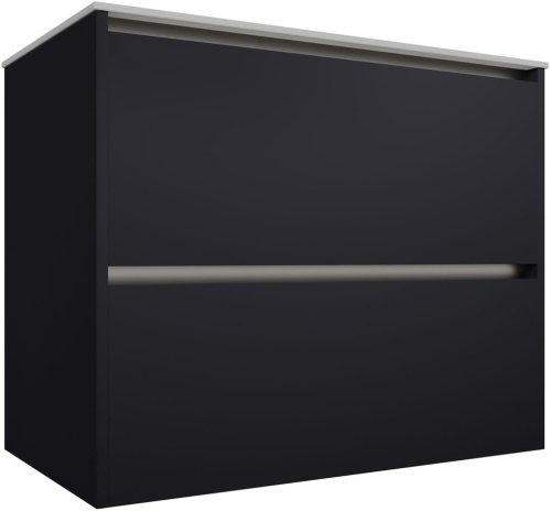 картинка Тумба под раковину Allen Brau Activity 80 1.34012.AM антрацит матовый/олива браш от магазина Сантехстрой