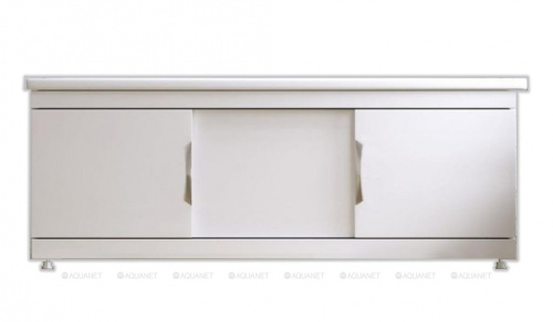 картинка Фронтальная панель для ванны раздвижная Aquanet Vita 170 белый от магазина Сантехстрой