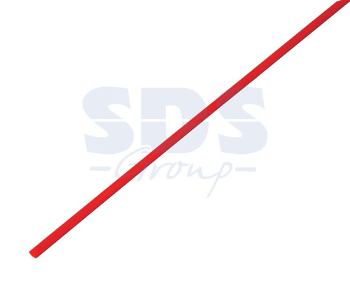 картинка Трубка термоусаживаемая ТУТ нг 5,0/2,5мм,  красная (бухта 100м) REXANT от магазина Сантехстрой