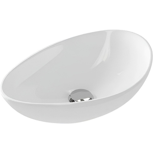 картинка Раковина Cersanit  на столешницу MODUO 55 LEAF 0 отв. (63571) от магазина Сантехстрой