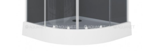 картинка Поддон для душа Aquanet Passion EVO 258799 фурнитура черная профиль черный от магазина Сантехстрой