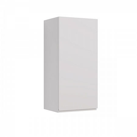 картинка Полупенал Lemark VEON 35см подвесной, 1 дверный, правый, цвет корпуса, фасада: Белый глянец от магазина Сантехстрой