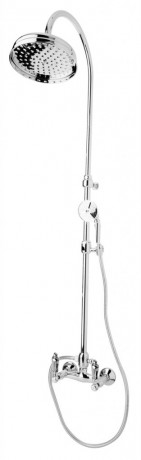 картинка Душевая колонна хром, ручки металл Cezares First FIRST-CD-01-M от магазина Сантехстрой