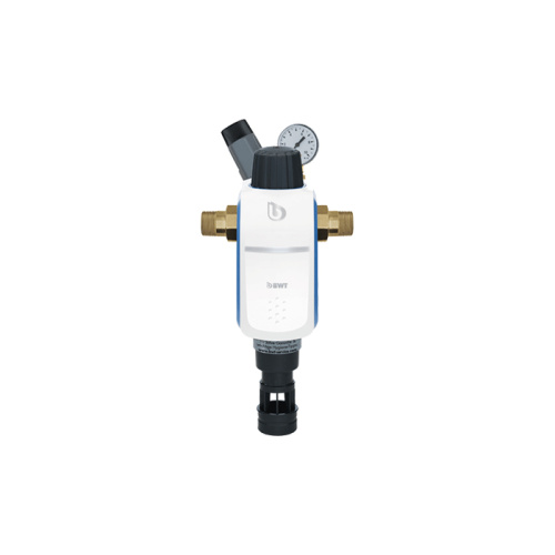 картинка Фильтр механической очистки воды с ручной обратной промывкой с редуктором давления R1 HWS 1", 840370 от магазина Сантехстрой