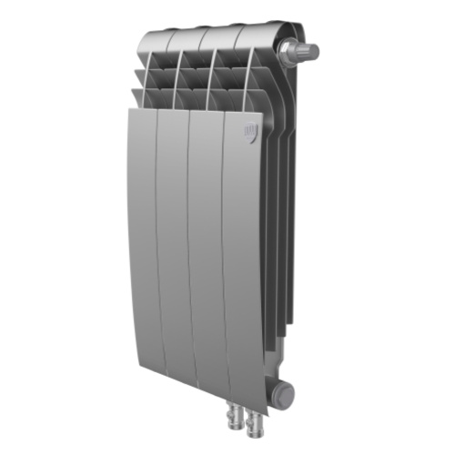 картинка Радиатор Royal Thermo BiLiner 500 /Silver Satin VR - 4 секц. от магазина Сантехстрой