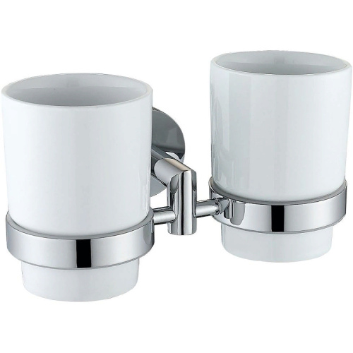 картинка Стакан для зубных щеток Allen Brau Priority 6.31003-00 Белый Хром от магазина Сантехстрой