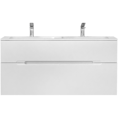 картинка Тумба под раковину Jorno Modul 120 Mоl.01.122/P/W подвесная Белый глянец от магазина Сантехстрой