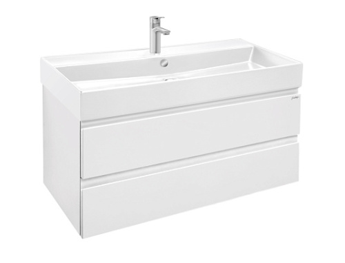 картинка Тумба под раковину Jacob Delafon Madeleine 100 EB1318-J51, белый матовый от магазина Сантехстрой