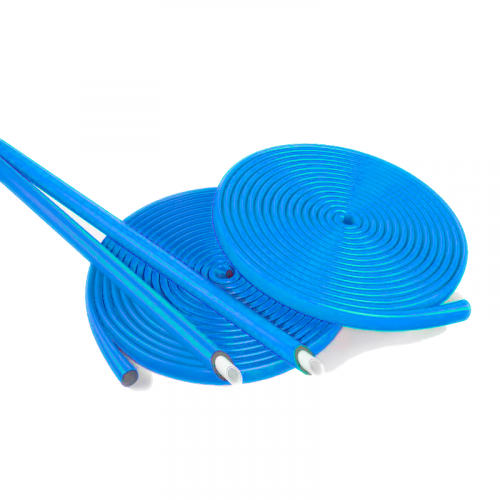 картинка Трубная изоляция Thermaflex Thermacompact IS (S) E-18, 3/8, синяя, штанга 2м (упаковка 128м) от магазина Сантехстрой