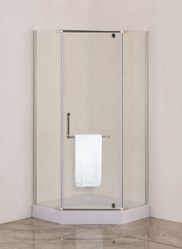 картинка Душевой уголок Agger A03-090MCR с поддоном 86х86х210 стекло матовое от магазина Сантехстрой
