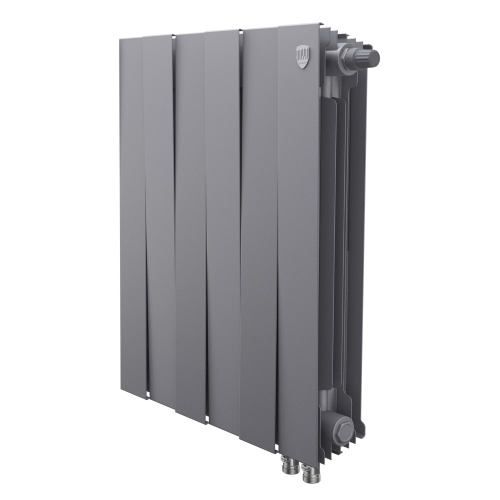 картинка Радиатор Royal Thermo PianoForte 500 Silver Satin VDR80 - 6 секц. от магазина Сантехстрой