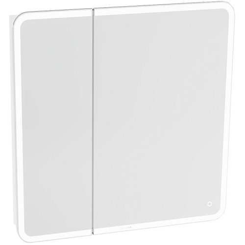 картинка Зеркальный шкаф Grossman Адель 80 208004 с подсветкой Белый от магазина Сантехстрой