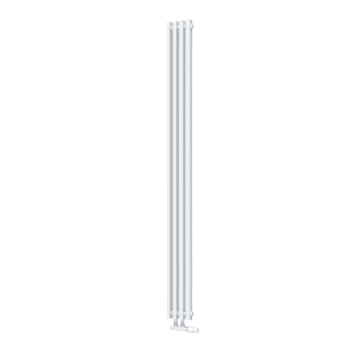 картинка Радиатор КЗТО Quadrum NEO 50 V 1750-4 R RAL1T104S9016 (белый муар) от магазина Сантехстрой