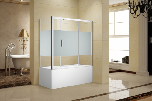 картинка Боковая стенка Aquanet Practic AE10-F-75H150U-CP 750x1500, прозрачное стекло от магазина Сантехстрой
