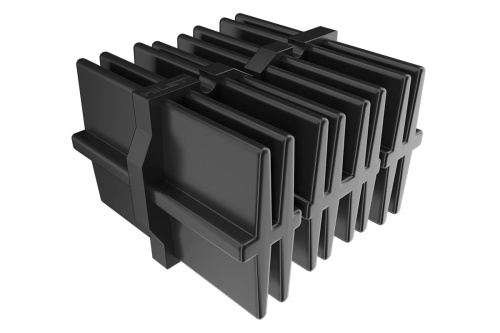 картинка HILST Соединитель алюминиевой лаги HILST Prof 60х40 (упак. 10шт) от магазина Сантехстрой