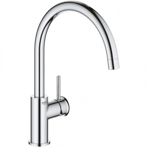 картинка смеситель для кухни grohe 31231001 хром